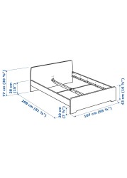 ASKVOLL Bed frame