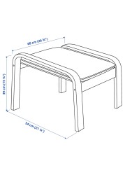 POÄNG Footstool