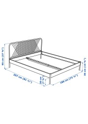 NESTTUN Bed frame