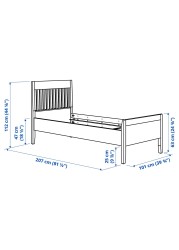 IDANÄS اطار سرير