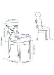 INGATORP / INGOLF Table and 4 chairs