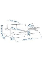 KIVIK 4-seat sofa