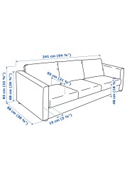 VIMLE 3-seat sofa