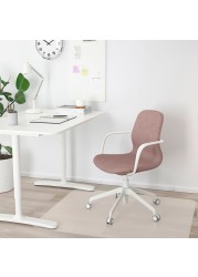 LÅNGFJÄLL Office chair with armrests