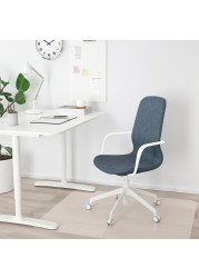 LÅNGFJÄLL Office chair with armrests