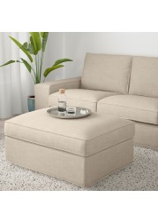 KIVIK Footstool with storage