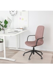 LÅNGFJÄLL Office chair with armrests