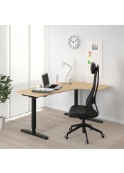 BEKANT Corner desk right sit/stand