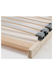 IDANÄS Bed frame with storage