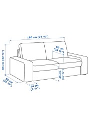 KIVIK 2-seat sofa