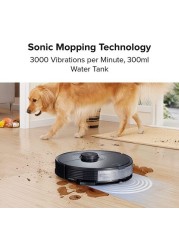 Roborock S7 Robot Vacuum and Mop,2500PA Suction & Sonic Mopping, Robotic Vacuum Cleaner with Multi-Level Mapping, Works with Alexa,Mop Floors and Vacuum Carpets in One Clean, Perfect for Pet Hair