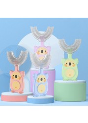 2-12Y Baby Toothbrush Children Dental Oral Care Cleaning Brush Soft Food Grade Silicone Teeth Baby Newborn Items