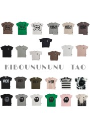 Kibonuno Tao 2022 summer new cotton comfortable children's short-sleeved T-shirt