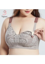 Nursing Bra Plus Size Thin Maternity Bra Latex Breastfeeding Bra For Pregnant Women Wireless Pregnancy Clothes Summer Underwear Silk Fabric,Medium Nature Cups