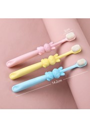 New Baby Soft Toothbrush Children's Toothbrush Cartoon Handle Toothbrush Oral Care Healthy Children Baby Products