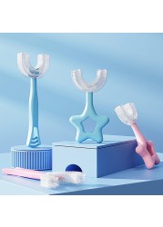 Baby U Shape Soft Toothbrush 360 Degree Toothbrush For Baby Boys Girls Oral Health Care