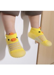 Children's Sock Shoes Summer Hollow Out Cartoon Anti-Skidding Baby Girl Outdoor Shoes Baby Boys Shoes First Walking Shoes 2022