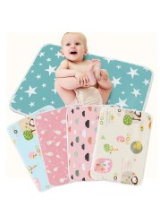 Infant Baby Diaper Changing Mat Breathable Newborn Pads Bedding Supplies 1pc Diaphragm Reusable Baby Waterproof Pad Cover