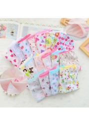 12pcs/lot Baby Girls Underwear Cotton Short Kids Panties Briefs Children Underwear 2-12Y