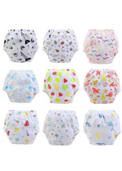 5pcs/lot Baby Diaper Training Pants Reusable Washable Cloth Diaper Nappy Underwear