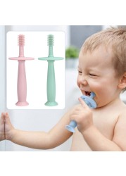 Soft Silicone Baby Toothbrush Oral Care Cleaning Toothbrush For Baby Infant Teeth Training Brush Tool Children Toothbrush Gifts