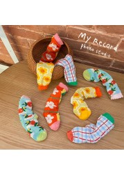 MILANCEL 2022 Summer Baby Socks Children Mesh Socks Girls Floral Socks Boys Socks