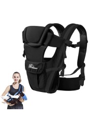 House Bear Baby Carrier Backpack Breathable Front Facing 4 in 1 Comfortable Infant Sling Backpack Pouch Wrap Baby Kangaroo New