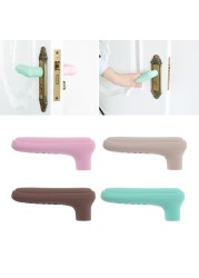Home Door Handle Knob Silicone doorknob Safety Cover Guard Protector Baby Protector Child Protection Products Anti-collision