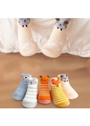 Baby shoes first baby shoes infant first walkers baby girl boy kids soft rubber sole baby shoes knit anti-slip socks