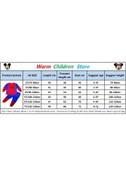 Cotton Long Sleeve Pajamas Baby Pajamas Baby Girls Sleepwear Newborn Baby Pajamas Spiderman Clothing Set for Baby Boys