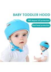 Baby Safety Hat, Cotton, Protective, Anti-Bumper, Girls, Boys, Infant Running & Walking Hats