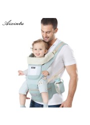 Comfortable Newborn Baby Carrier For Infant Toddler Hipseat Backpack Sling Front Facing Travel Kangaroo Baby Carrier for 0-36 Months Baby