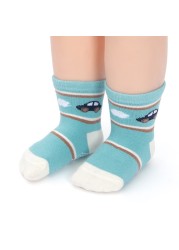 12pairs/lot Boys Cotton Socks Baby Rubber Slip-resistant Floor Socks Cartoon Small Kid Socks 1-5 Years