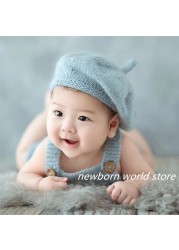 Newborn photography accessories, hat, hat and shorts