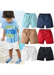 Boys Shorts Cotton Summer Shorts For Baby Boys Thin White Black Baby Shorts Shorts Casual Clothes