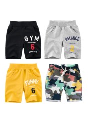 New Fashion Summer Children's Cotton Shorts For Boys Short Baby Pants Kids Beach Short Casual Tracksuit Shorts Baby Boys