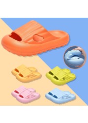 New Summer Children Shoes Casual Sandals Slippers Baby Boys Girls Slides Sandal Soft Thick Sole Quick Dry Beach Pool Slippers