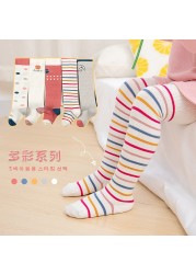 2022 Spring Autumn Children's Cotton Pantyhose Cartoon Animal Pattern Cute Winter Clothes for Little Girls