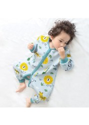 Baby Sleeping Bag Cartoon Infantil Spring Autumn For Cotton Toddler Sleeping Bag Baby Bed Slapzack Soft Kids Pajamas Jumpsuit