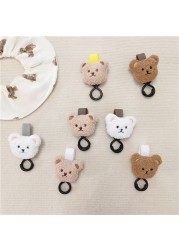 Cartoon Bear Adjustable Baby Stroller Hanging Hook Shopping Cart Hook Trolley Organizer Pushchair Hanger Hanging Hook