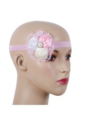 Fashion Girls Headwear Lace Hair Bands Mix Rose Baby Wreaths Children Hair Accessories