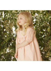 Midi dress Children's dresses for girls Children's dresses Pink summer dress for girls from 4 to 6 years