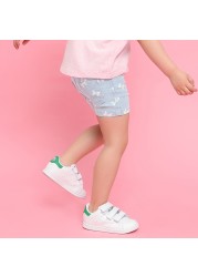 100% Cotton Print Denim Pants Toddlers For Little Girl Graphic Kawaii Jeans Kids Clothes Designer Summer Pants Trousers 2022