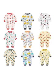 baby bodysuit 2021 new baby clothes soft cotton long sleeve cartoon baby boy girl clothes jumpsuit