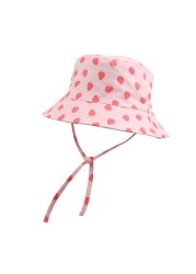 Spring Summer Children's Sunshade Bucket Cap Colorful Big Brimmed Baby Cotton Casual Hat