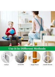 Furniture Anchors for Baby Proofing Metal Baby Proofing Furniture Straps Security Wall Anchors Kit Safe for Kids