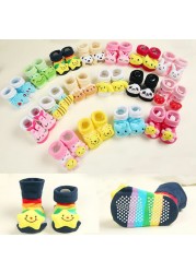 Baby Socks Newborn Cartoon Animal Floor Socks Anti Slip Kids Cotton Shoes Boots Autumn Winter Socks for Children Boy Girls Socks