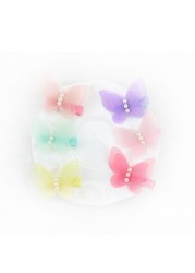 Cute Butterfly Hair Clips Baby Barrettes Girls Cartoon Hairpins Fashion Bow Butterfly Headwear Hair Accessories Decorations