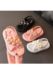 Girls Sandals Sandals 2022 Summer Children's Slippers Summer Non-slip Lightweight Water Shoes Children Flat Shoes