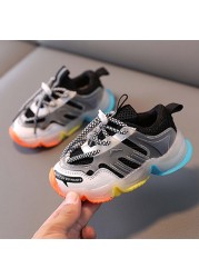 Kids Sneakers Toddler Baby Kids Baby Girls Boy LED Zapatillas Casual Shoes Sneakers Children Damping Casual Sneakers